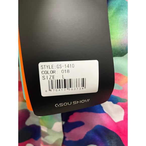 Vibrant Multicolor Women's Ski Jacket - Picture 11 of 12